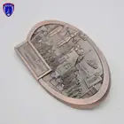 Custom Russia metal Brass 3d souvenir fridge magnet antique bronze refrigerator magnet