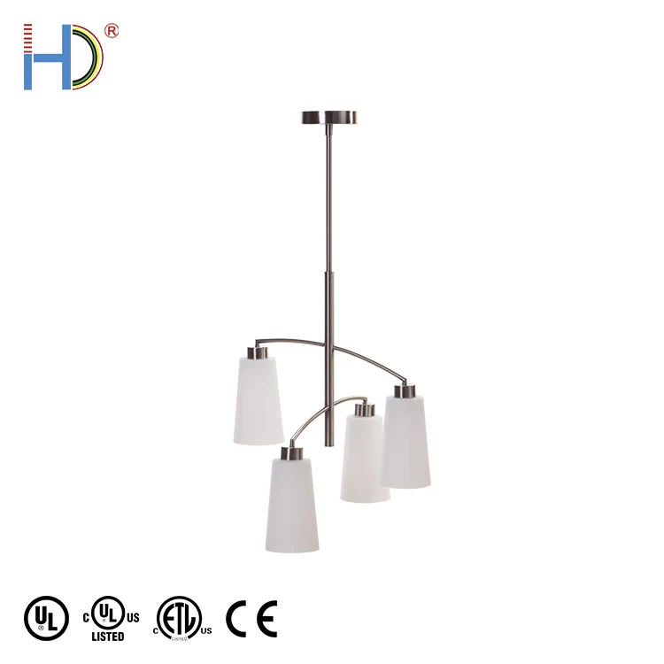 Custom Decorative Nordic Rustic Modern Adjustable Metal Glass Chandelier Pendant Light