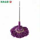 Steel pole material and magic handle type household cleaning twist mop