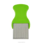 Treatment Comb Head Lice Detection Comb Stainless Steel teeth plastic handle lice comb