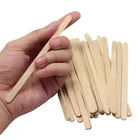 Custom disposable medical sterile wooden tongue depressor wax applicator spatula sticks with CE for sale