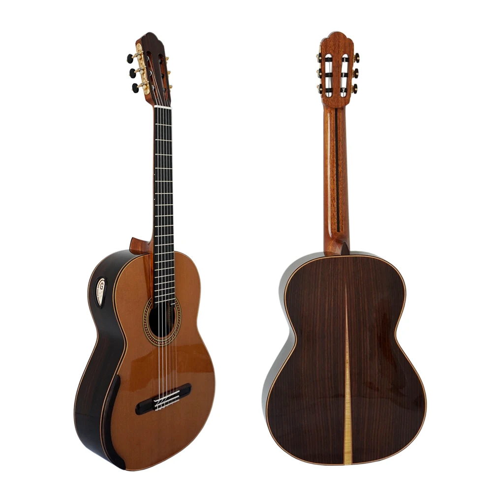 Double Top Chamber Concert Guitar from Aiersi Factory
Double Top Chamber Concert Guitar from Aiersi Factory