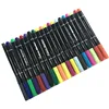 Assorted Colors Permanent Fabric Marker Pen, Waterproof Fabric Indelible Ink Marker Pen For DIY On Shoes,Bags,Shirts