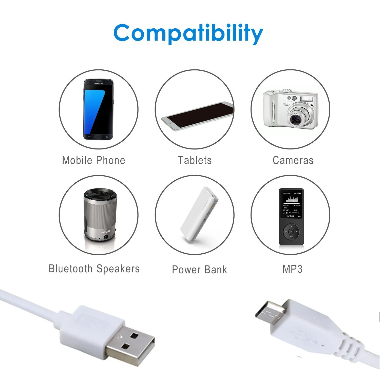 Standard musical phone fast charging usb Micro 5 pin Mini 5 pin usb extension cable