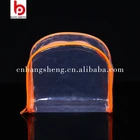 Cheap Clear Color PVC Slim Cosmetic Bag pvc transparent make up pouch toiletries bags