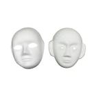 white masquerade Paper mask Mix Color Masquerade Costume Party Queen Paper Eye Mask