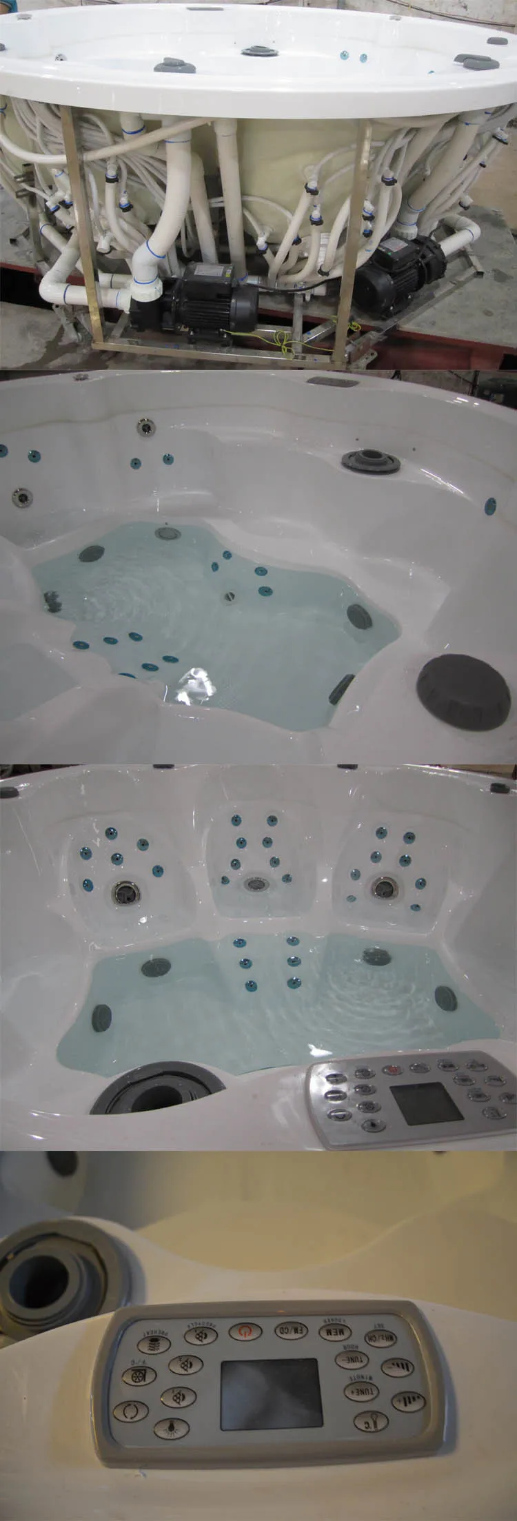 Hs097y Jakuzi Spa/ Hot Tub Shell Sale/ Hot Tub Outdoor Buy Jakuzi