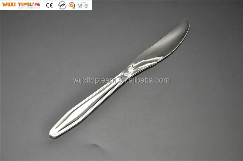 plastic silver cutlery