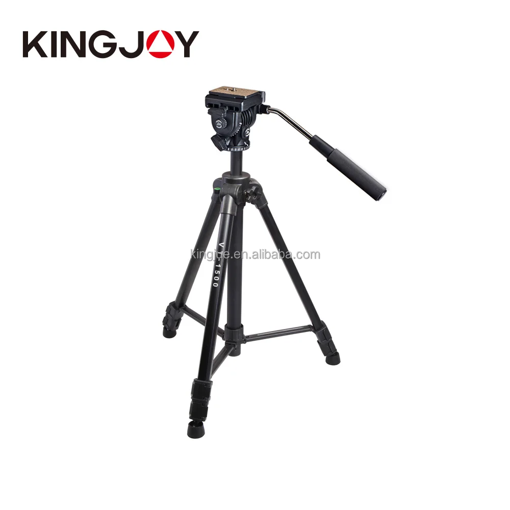 kingjoy VT-1500 Excellent Stability Aluminium Tripod Stand for photography