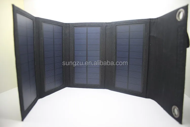 100% Full Charging by Sunlight Portable Foldable Solar Charger, solar panel phone charger Mono solar panel