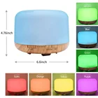 New Design USB color changing room spa cool ultrasonic aroma humidifier essential oil diffuser