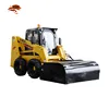Road sweeper Enclosed sweeper for mini loader attachments