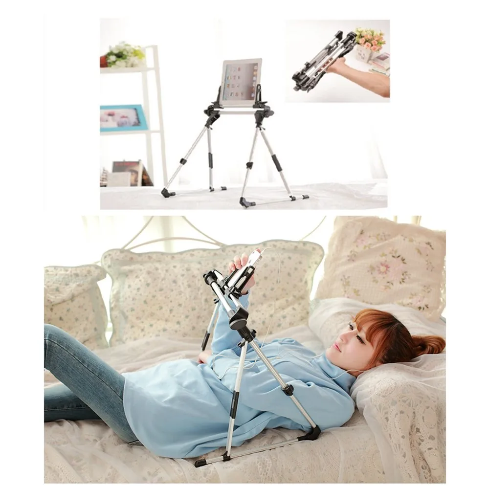 Free Shipping Universal folding bed mobile phone tablet pc stand holder for bed, Silver+black
Free Shipping Universal folding bed mobile phone tablet pc stand holder for bed, Silver+black