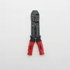 8" crimping tools with red and black handle