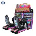 2 Players Car Driving Simulator Indoor Arcade Outrun Games Machines Car Race Game Coin Operated
