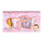 China baby daily use bath gift set gift pack with baby powder, oil, lotion, shampoo.