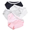 Wholesale Girl Preteen Underwear Cotton Elastic Panties For Child(Pack of 4)