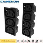 Snap In IEC C13 Electrical Plug Socket
