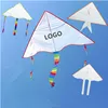 high quality DIY LOGO printed rainbow promotional custom kite