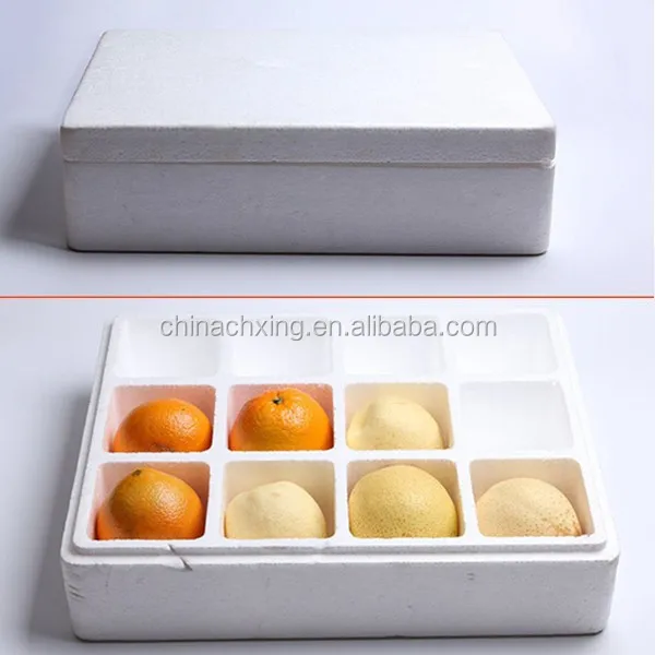 polystyrene foam protective packing box for fruit