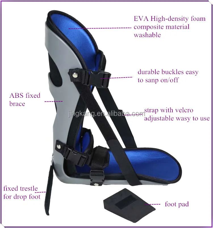 Anklefoot Orthosis Foot Drop Facture Plantar Fasciitis Night Splint