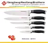 5 pcs S/S forged handle kitchen knife set make in YangJiang