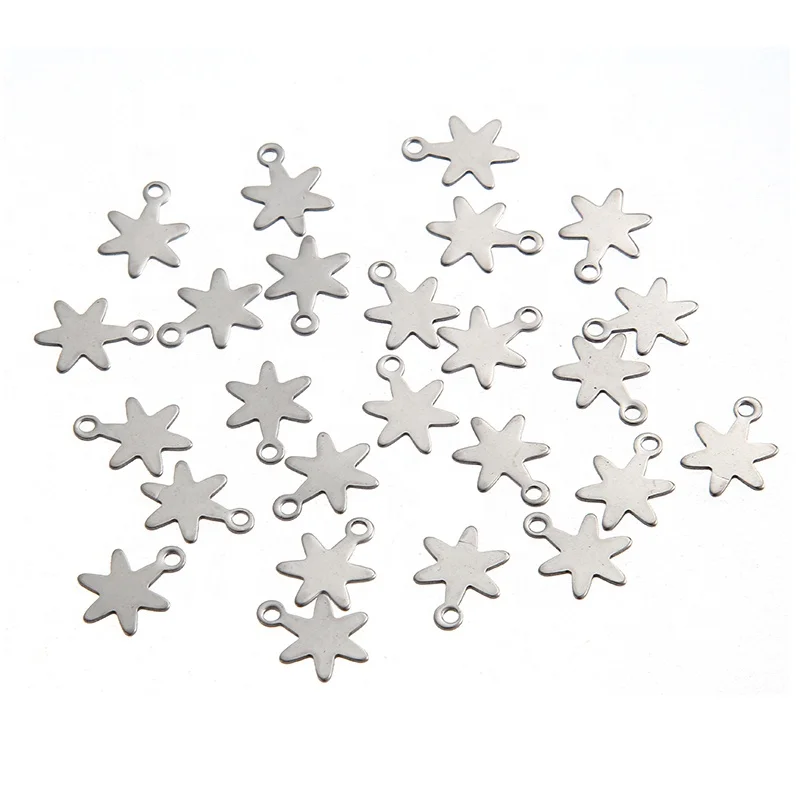 Stainless Steel DIY hexagonal star Key Chain Beads for Jewelry Making Silver Plated Jewelry Accessories Handmade Wholesale, Steel color
Stainless Steel DIY hexagonal star Key Chain Beads for Jewelry Making Silver Plated Jewelry Accessories Handmade Wholesale, Steel color