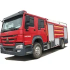 Brand New Sinotruk HOWO 6*4 10000Liters water tank and 2000Liters foam tank Fire extinguisher truck price