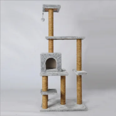 Sea Grass Cat Jumps Pole Large Cat Climbing Frame Cat Scratching Post