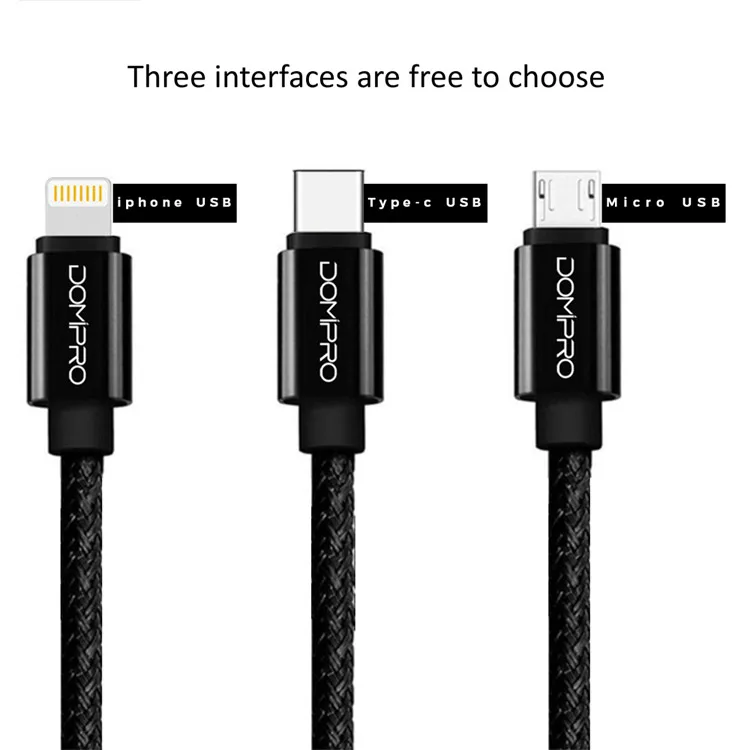 Promotion 5V 2A Nylon Braided fast charging type c data usb cable - ANKUX.COM