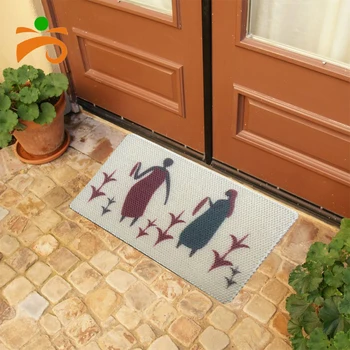 Hot Selling Dust Control Cleaning House 3d Print Or Custom Elastic Silk Mesh Door Mat Buy Mesh Door Mat Custom Mesh Door Mat Cleaning House Mesh