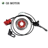 Motorcycle disc brake kit for electric scooter