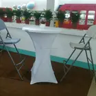 Cocktail Bar Table Bar Factory Direct 80cm Small Round Folding Cocktail Table High Leg Bar Table