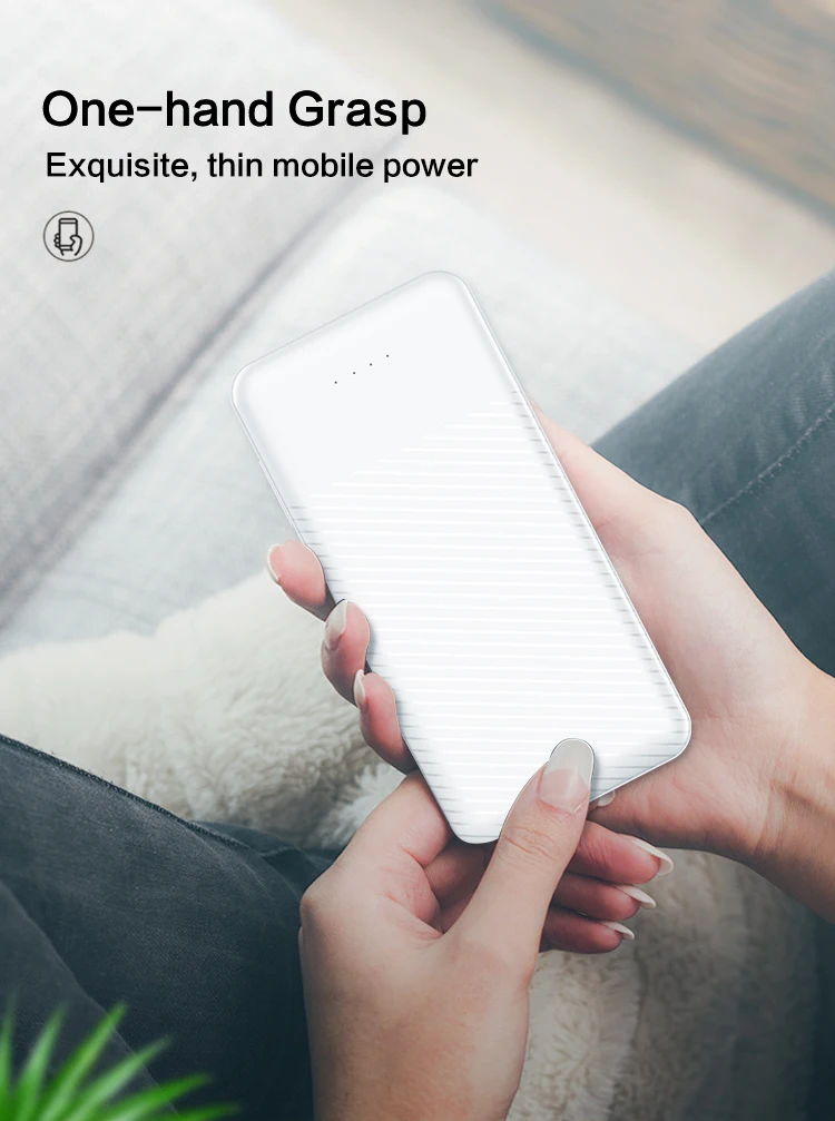2019 hotsale Ultra slim 10000mah portable power bank hot products portable charger 10000mah - ANKUX.COM