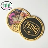 New products pulp board paper coaster set customized face design tea coasters for drink