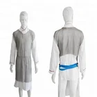 Butcher stainless steel metal chain mesh kitchen cooking apron