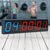 Large Portable 4 Inch 6 Digital LED Crossfit Interval Training Timer for GYM
