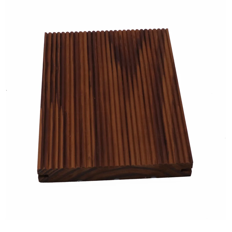 environmental protection deep carbonized maple wood/Carbonized Wood Flooring