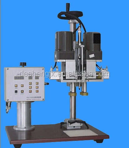 professional making seme-automatic capping machine screw the lid