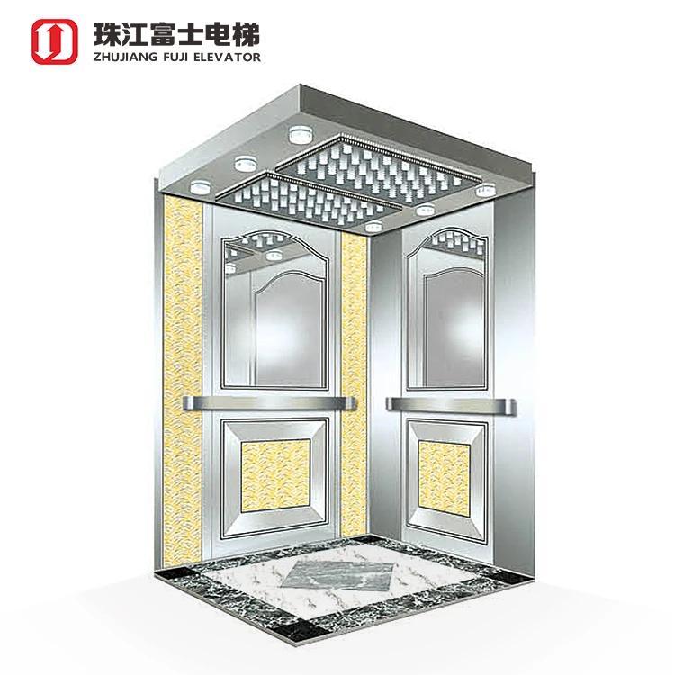 ZhuJiangFuJi Commercial Passenger Lifts Auto Door Passenger Elevator With Ce Certificate