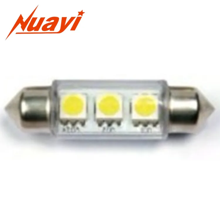 EverBrightt 20-Pack Pink BA9S 5050 5SMD Led Car Door Lamp License Plate Lights Bulbs DC 12V