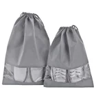 Wholesale waterproof custom promotional cheap sports drawstring shoe backpack bag