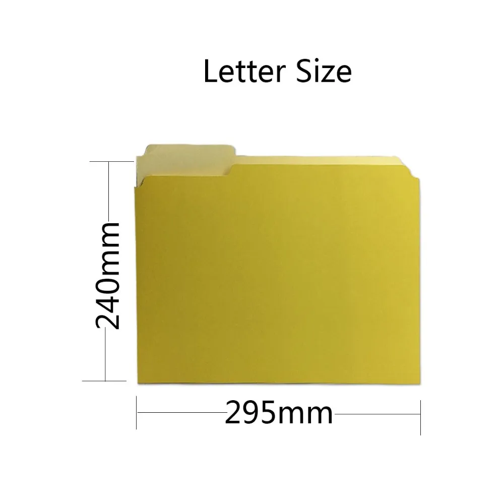 file folder rigid paper cardboard manila file folders yellow