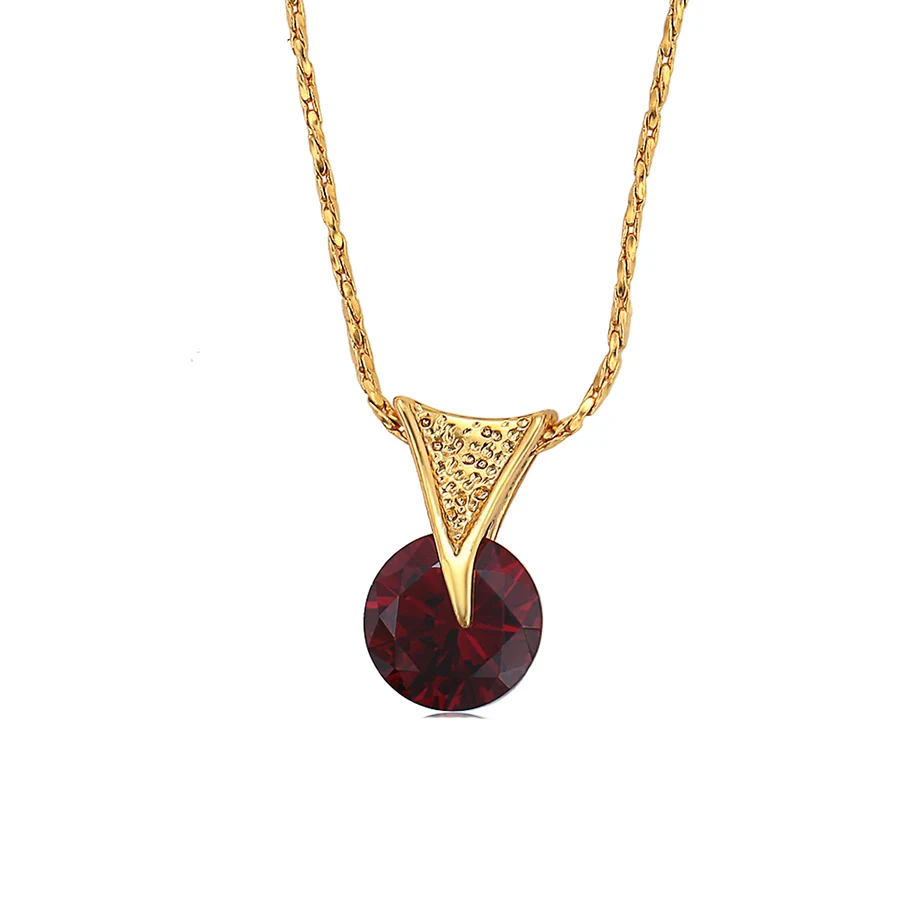 45639 Xuping new arrival women 24k gold jewelry joya red stone pendant necklace, 24k gold color
45639 Xuping new arrival women 24k gold jewelry joya red stone pendant necklace, 24k gold color