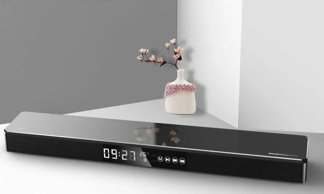 Remote Control Home Theatre System Speaker Bluetooth Sound Bar with Subwoofer - ANKUX.COM