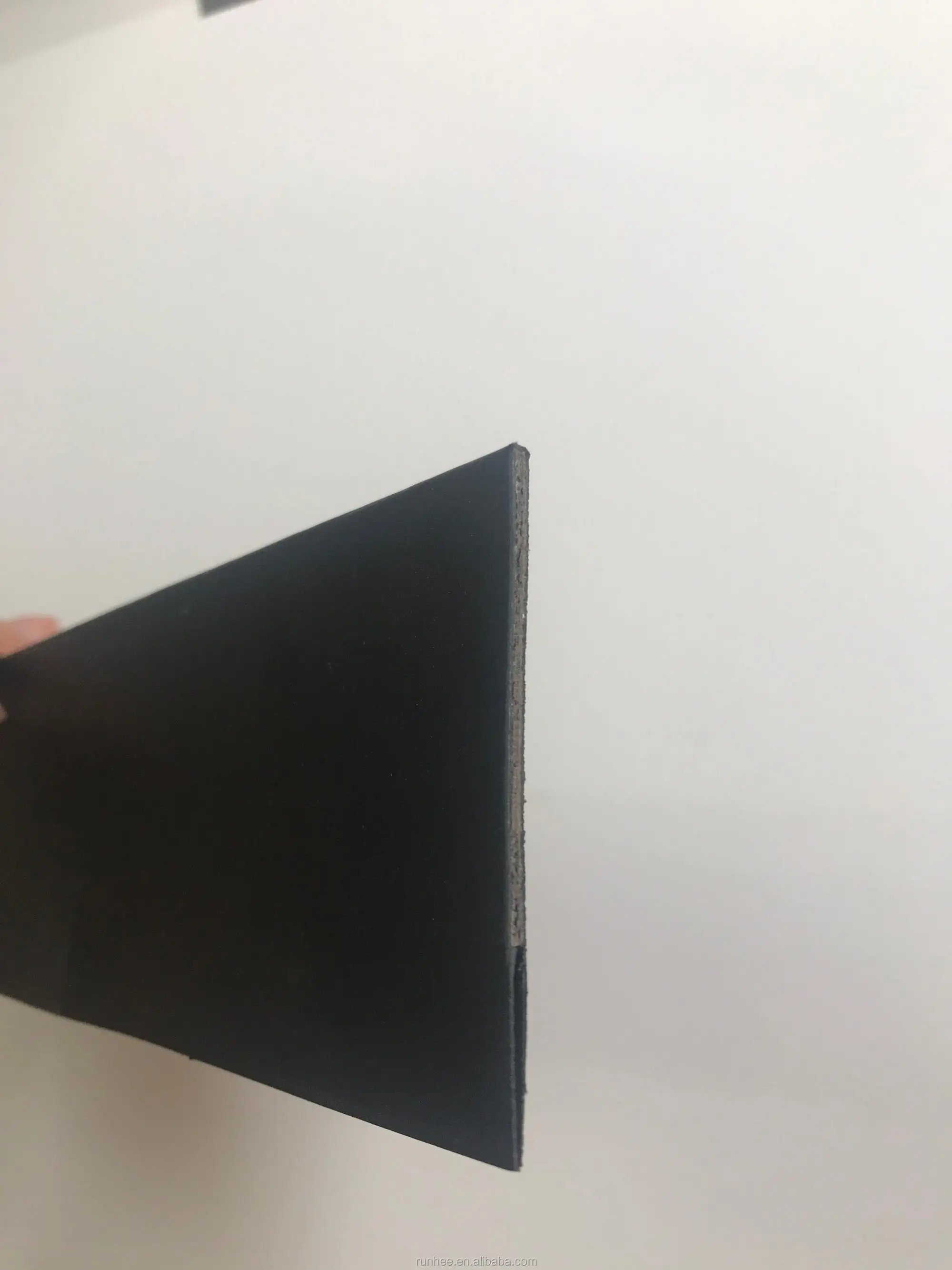 Black Recycled Paper Carboard Hanger For Textile Display With Printing Logo