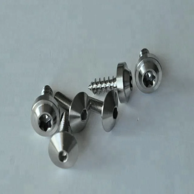 De titanio Gr5 torx cabeza-tapping tornillos de madera m4x10