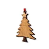 diy christmas ornaments crafts wood tree laser ornaments