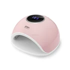 48W 365nm 405nm uv light nail curing machine dryer station nail gel uv led lamp