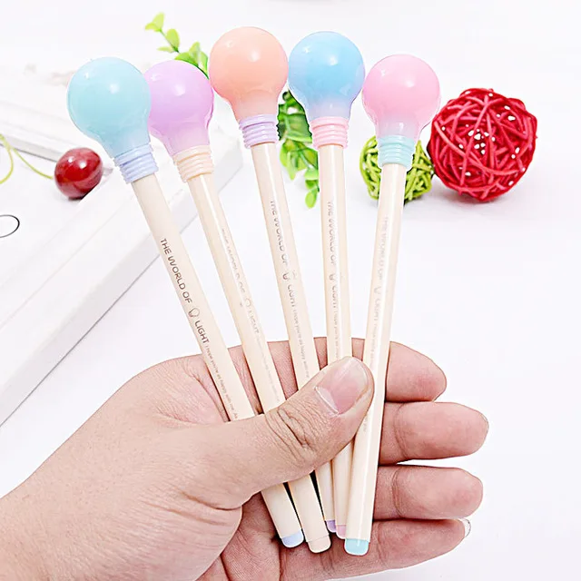 Cute-Small-bulb-Candy-Gel-Pen-0-5mm-Black-Creative-Korean-Stationery-Caneta-Office-School-Supplies.jpg_640x640